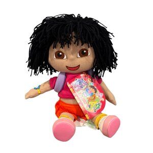 Gund Dora the Explorer 12" Stuffed Animal Plush New Old Stock 2001 NOS Vintage
